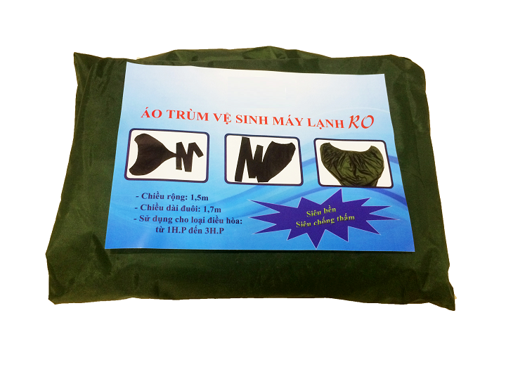 Áo Trùm Vệ Sinh Máy Lạnh Cho Bảo Trì & Thi Công Điện Lạnh